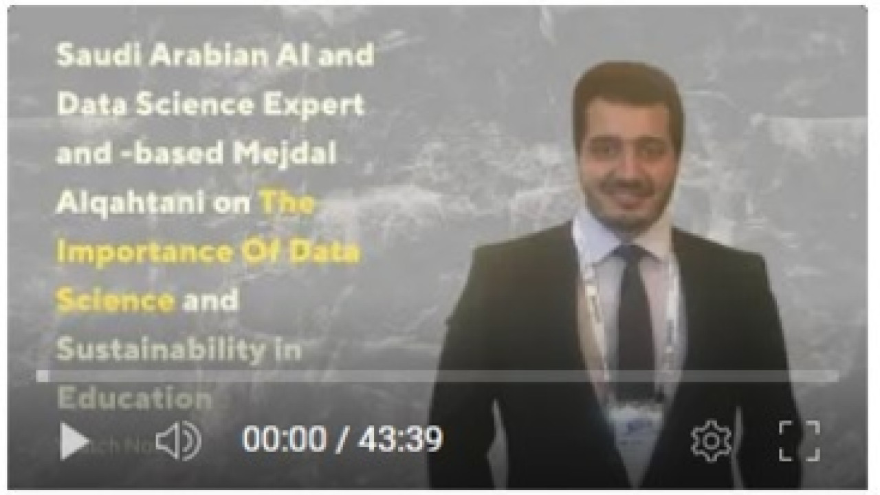 Leading AI & Data Science Expert Dr. Mejdal Alqahtani